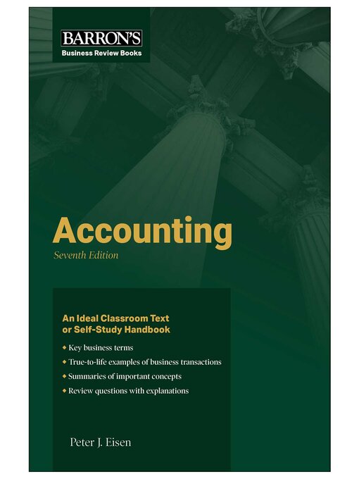 Title details for Accounting by Peter J. Eisen - Available